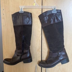 Aldo brown boots size 7.5-8